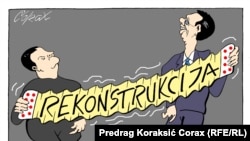 Karikatura Predraga Koraksića Coraxa