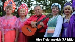 Участники «Вечера русской культуры» в Симферополе, 2018 год. Архивное фото
