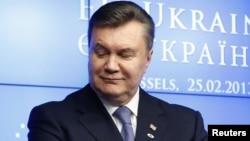 Presidenti i përmbysur i Ukrainës, Viktor Yanukovych.