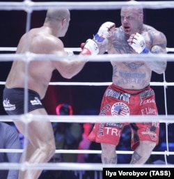 Monson lost the fight but won Russian hearts in his bout with Fyodor Emelyanenko in 2011.