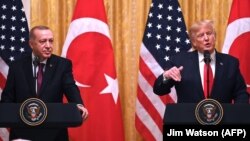Recep Tayyip Erdogan və Donald Trump, Vashington, 13 noyabr 2019