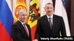 V.Putin və İ.Əliyev