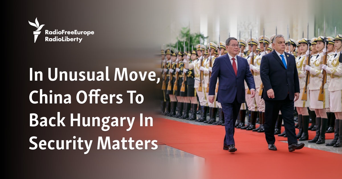 In Unusual Move, China Offers To Back Hungary In Security Matters - Vimarsana News