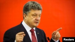 Украина президенти Петро Порошенко.