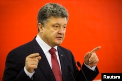 Ukraine's President Petro Poroshenko