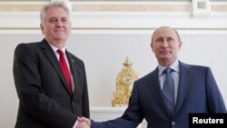 Tomislav Nikolić i Vladimir Putin u Sočiju