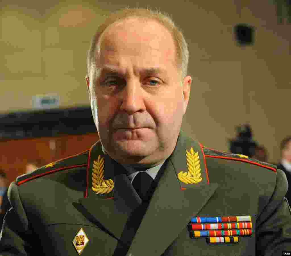 Igor Sergun, šef ruske vojne obaveštajne službe (GRU) i zamenik načelnika Generalštaba.&nbsp;