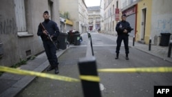 Ֆրանսիա - Ոստիկանությունը պարեկություն է իրականացնում Փարիզի Սեն Դենի արվարձանում, 19-ը նոյեմբերի, 2015թ․