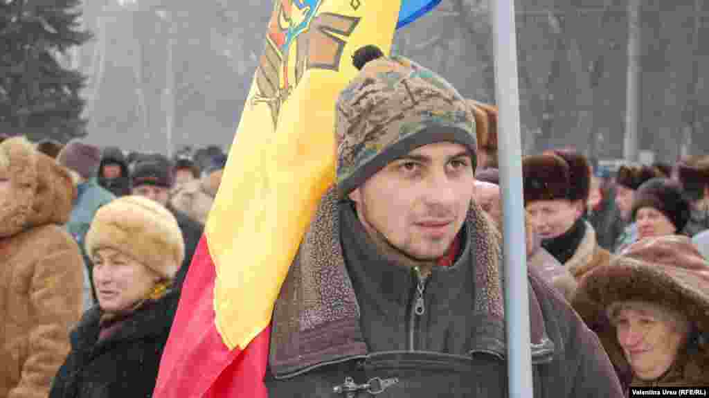 Moldova, Antigovernmental protest in Chisinau organized by the Committee for Defending the Constitution and Democracy, 12.02.2012