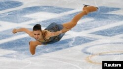 Russia's Adelina Sotnikova at the Sochi 2014 Winter Olympics