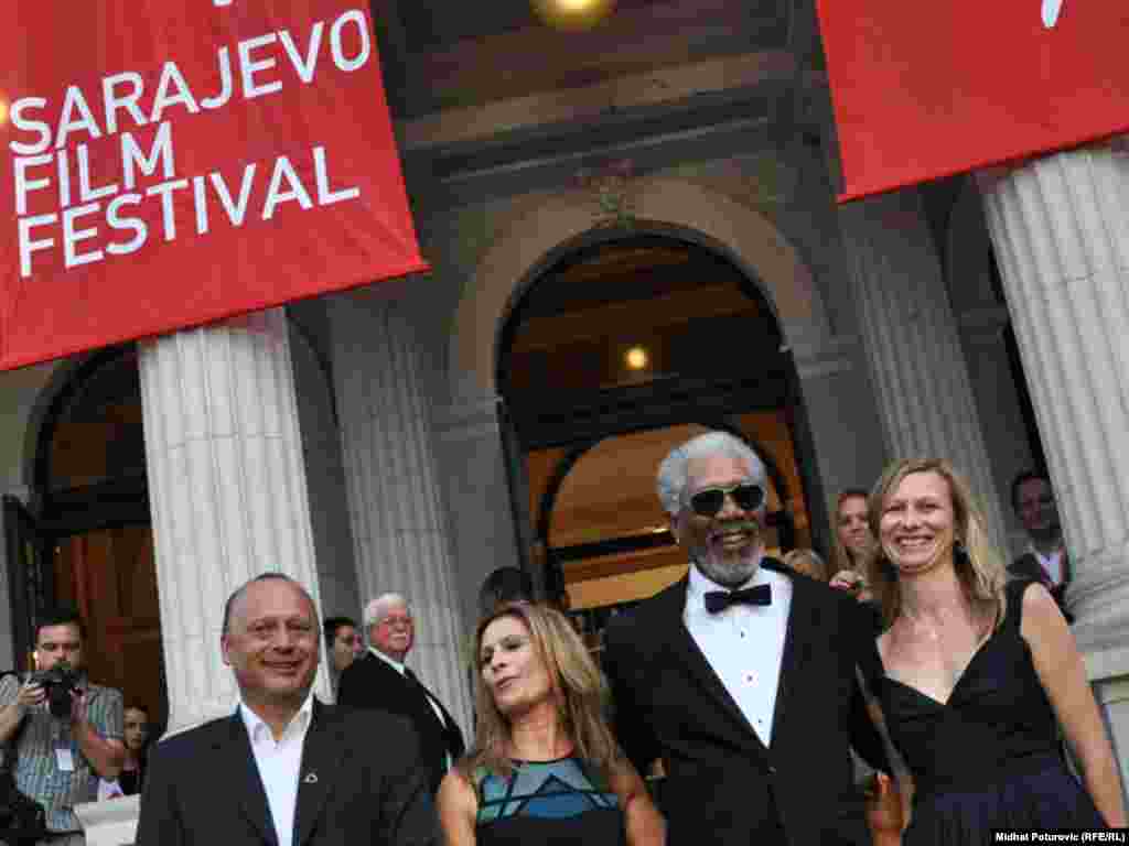 Morgan Freeman, primio Srce Sarajeva nagradu SFF-a za sudjelovanje u filmskom festivalu