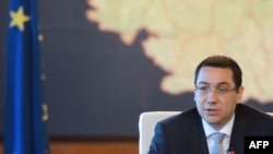  Prime Minister Victor Ponta in Bucharest, July 11