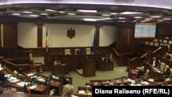 Sala de şedinţe a parlamentului