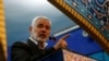 Hamas leader Ismail Haniya speaks during the funeral prayer over the coffins of Iranian Major-General Qassem Soleimani, head of the Qods Force, who was killed in an air strike at Baghdad airport, in Tehran. January 6, 2020