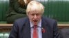 U.K. -- British Foreign Secretary Boris Johnson speaks in the House of Commons, in London, November 7, 2017