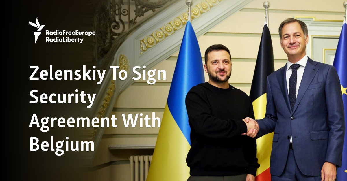 Zelenskiy To Sign Security Agreement With Belgium - Vimarsana News