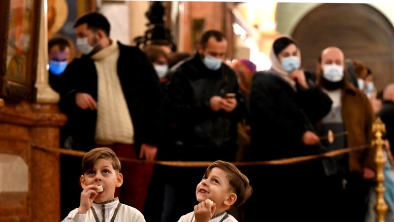 Proslava pravoslavnog Božića usred pandemije