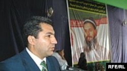 Muhiddin Kabiri, leader of the Tajik Islamic Renaissance Party, shown here in 2006, was refused entry to a state prison.