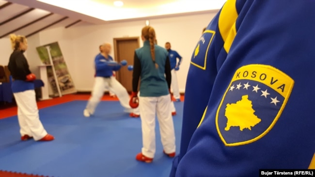 Federata e Karatesë së Kosovës gjatë stërvitjeve.