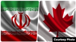 پرچم کانادا و جمهوری اسلامی ایران