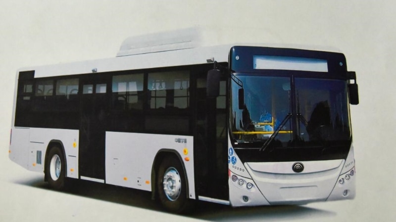 Кытай компаниясы Бишкекке 72 миң долларлык 60 автобус алып келет