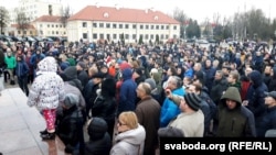 «Марш недармаедаў» у Горадні 15 сакавіка