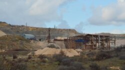 Вид на производственные мощности Балаклавского рудоуправления