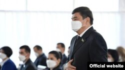 Қорақалпоғистон Жўқорғи Кенгесининг раиси Мурат Камалов (president.uz фотоси).
