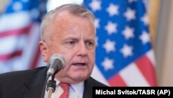 U.S. Deputy Secretary of State John J. Sullivan looks to shore up shore up support for "Russia's aggression" in Europe.