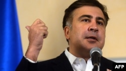 Грузияның бұрынғы президенті Михаил Саакашвили. 