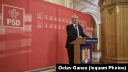 Liviu Dragnea, liderul PSD şi preşedintele Camerei Deputaţilor