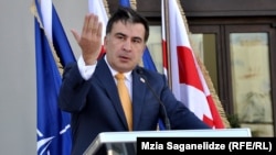 Грузия президенті Мизаил Саакашвили.