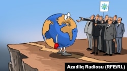 Azərbaycan hakimiyyəti və dünya ictimaiyyəti. Karikatura