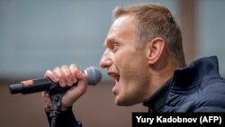Российский оппозиционер Алексей Навальный