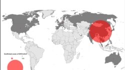 Глобално разпространение на вируса 2019-nCov