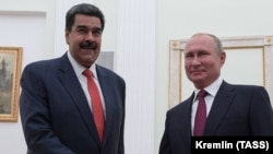 Президент Росії Володимир Путін і президент Венесуели Ніколас Мадуро зустрічаються в Кремлі в Москві, 25 вересня 2019 року