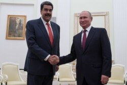 Одна из последних встреч Владимира Путина и Николаса Мадуро. Москва, Кремль, 25 сентября 2019 года
