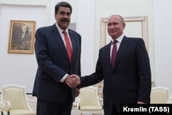 Президент Росії Володимир Путін та президент Венесуели Ніколас Мадуро зустрілися в Кремлі в Москві, Росія, 25 вересня 2019 року