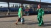 Desperate Chechen Refugees Crowd Belarus Border Town With Dream Of Reaching EU