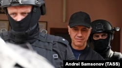 Анатолий Быков сразу после ареста.