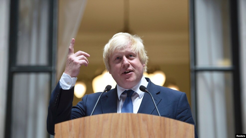 Sekretari i Jashtëm i Britanisë, Boris Johnson 