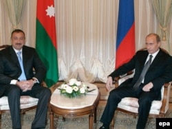 İ.Əliyev və V.Putin, 2007