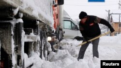 A cold snap has been causing disruption throughout the Balkans. (file photo)