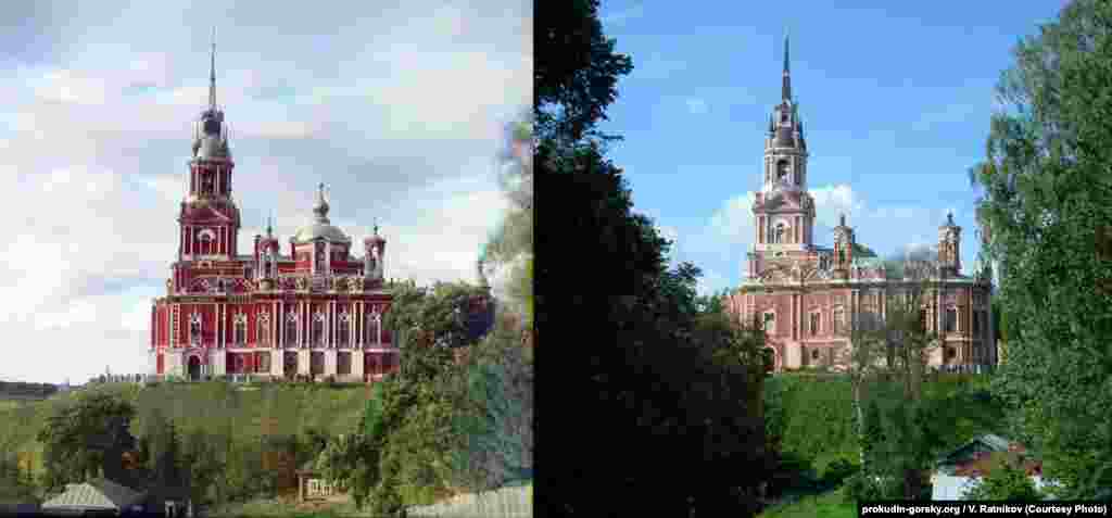 The cathedral in Mozhaisk, Russia. 1911/2008