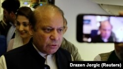 Former Pakistani Prime Minister Nawaz Sharif (file photo)