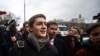 Студент, блогер Егор Жуков сот үкімінен кейін. Мәскеу, 6 желтоқсан 2019 жыл.