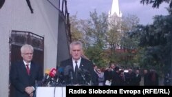 Ivo Josipović i Tomislav Nikolić tokom posjete Tavankutu, foto: Vesela Laloš