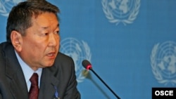 Bolat Nurgaliev, the OSCE's special envoy for protracted conflicts