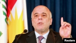 Iraqi Prime Minister Haidar al-Abadi (file photo)