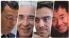 Iran has handed down10-year jail terms against Xiyue Wang (right), a U.S. citizen, Baquer and Siamak Namazi (middle) two Iranian-Americans and Nizar Zakka (left) a U.S. resident from Lebanon.